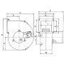 Ventilateur centrifuge G2E120-DD70-09 - 13410052