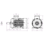 MOTEUR SPL 63 M4B 0.18/4 B3 - 25090132