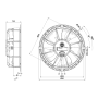 Ventilateur hélicoïde W1G200-EG57-18 - 13530224