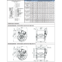 Ventilateur centrifuge RDP E0-0280 3F M6C3 DF0 RD + BRIDE - 30620280
