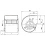 Ventilateur centrifuge D4E160-DA01-02 - 13422091