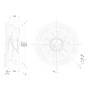 Ventilateur hélicoïde S4E315-BS20-41 - 13032305