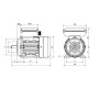 MMP 80 K2 0.75/2 B34 230V - 25090020