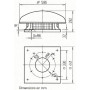 Extracteur de toiture RDD 225 4Ex - 18040225