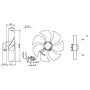 Ventilateur hélicoïde FE045-4EA.4I.2 - 11030150