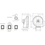 Ventilateur centrifuge CAS-242-2T-0.33 - 23033420