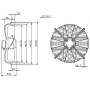 Ventilateur hélicoïde FB045-4DK.4F.6S. - 11010219