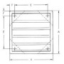VOLET DE SURPRESSION P-35 - 23990802