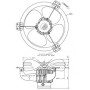 Ventilateur hélicoïde A0300 4PL30 MF30W04 - 26020311