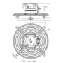 Ventilateur hélicoïde IS0254 5P28 MK18 - 26030243