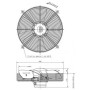 Ventilateur hélicoïde S0355 VD46 MGC30W04 - 26050349