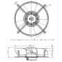 Ventilateur hélicoïde S0355 VD43 TG30W04 - 26050352