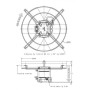 Ventilateur hélicoïde IS0300 5P28 MK34 - 26060307