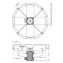 Ventilateur hélicoïde A0762 4PA30 TX120L6 - 26020772