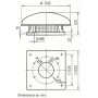 Extracteur de toiture RDD 400/6/6 - 18040400