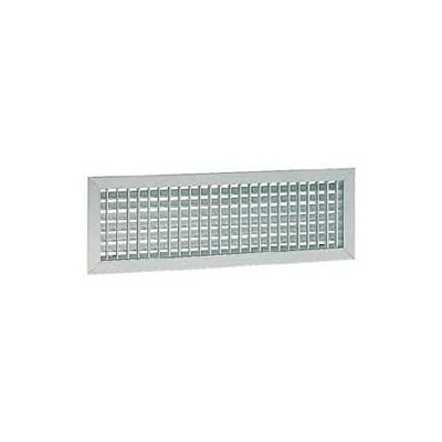 GRILLE ALUMINIUM AILETTES MOBILES DOUBLE DEFLEXION GDA 200x100 - 20400206