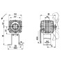 Moteur électrique VNT18.30.281D123 BOITE INDIVIDUELLE - 12010405