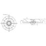 Ventilateur hélicoïde S0710 VIL51 TG100L6 - 26053082