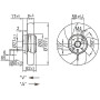 Ventilateur hélicoïde A2D200-AH18-01 - 13031198