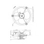 Ventilateur hélicoïde A0450 4PL30 TX30P06 - 26020466