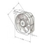 Ventilateur compact W2E200-HK38-01 - 13010591