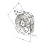 Ventilateur compact W2E200-HK86-01 - 13010592