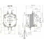 Moteur électrique VNT16.25.029BIPRO - 12071214