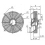 Ventilateur hélicoïde IA0450 CR46 TG60W04 - 26050450