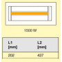 CHAUFFAGE INFRAROUGE INDUSTRIEL - 40020015