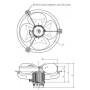 Ventilateur hélicoïde A0400 PL30 TX30P06 - 26020413