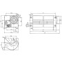 Ventilateur tangentiel simple QR08A-4EM.38.CD. - 11180537