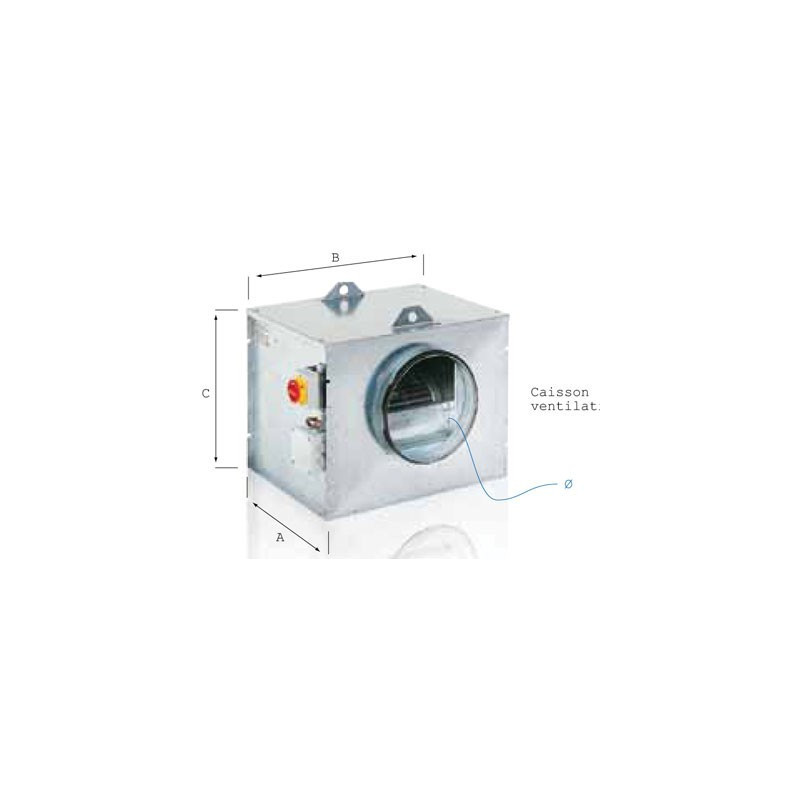 CAISSON EXTRACTION M35 I 400°C 30MNS