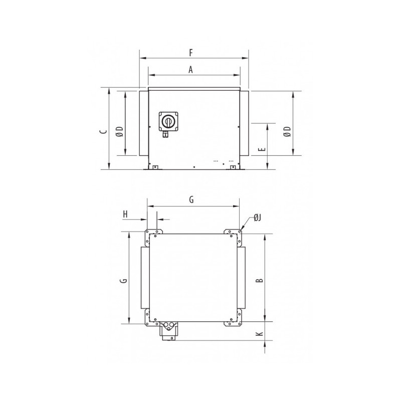 CAISSON KSTD 55 IS + INTZ