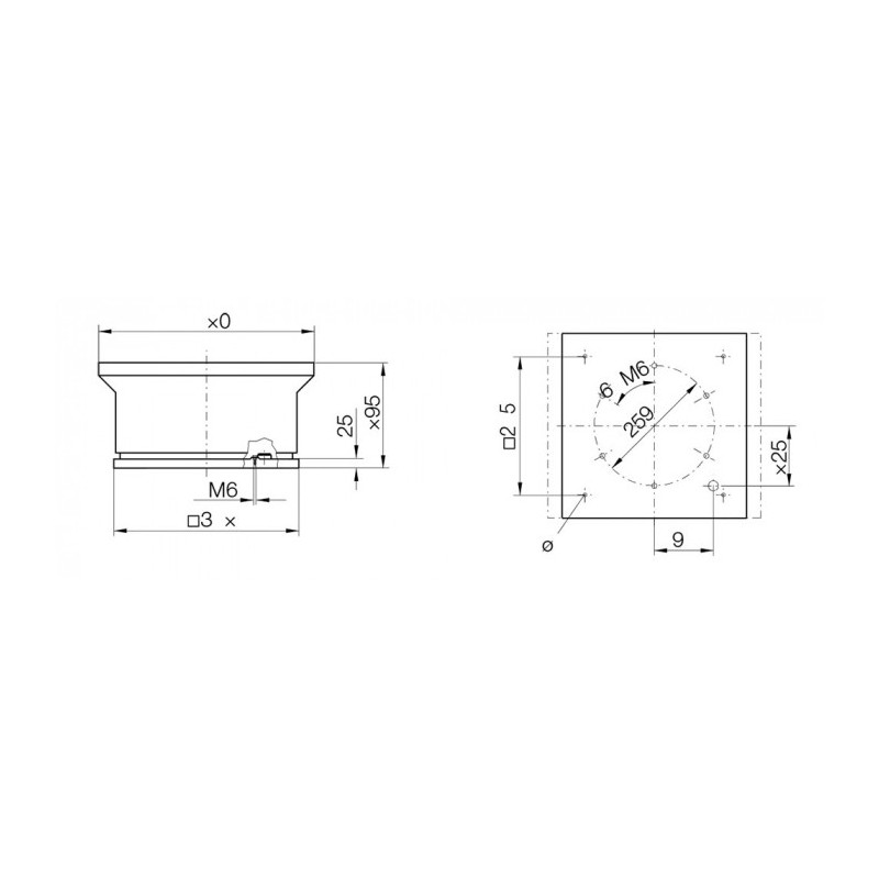 Extracteur de toiture RDA 21-2225-4E