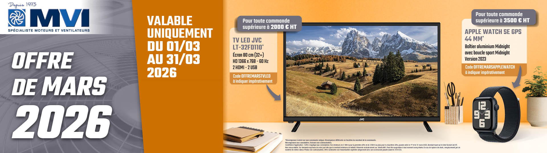 OFFRE DE MARS 2026