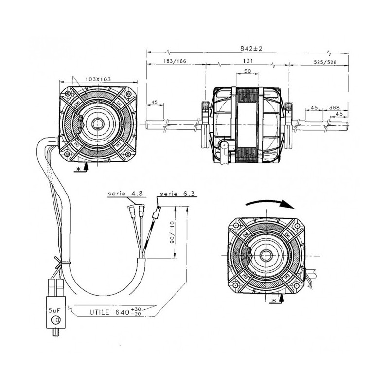 Moteur 101B-50140/2Q
