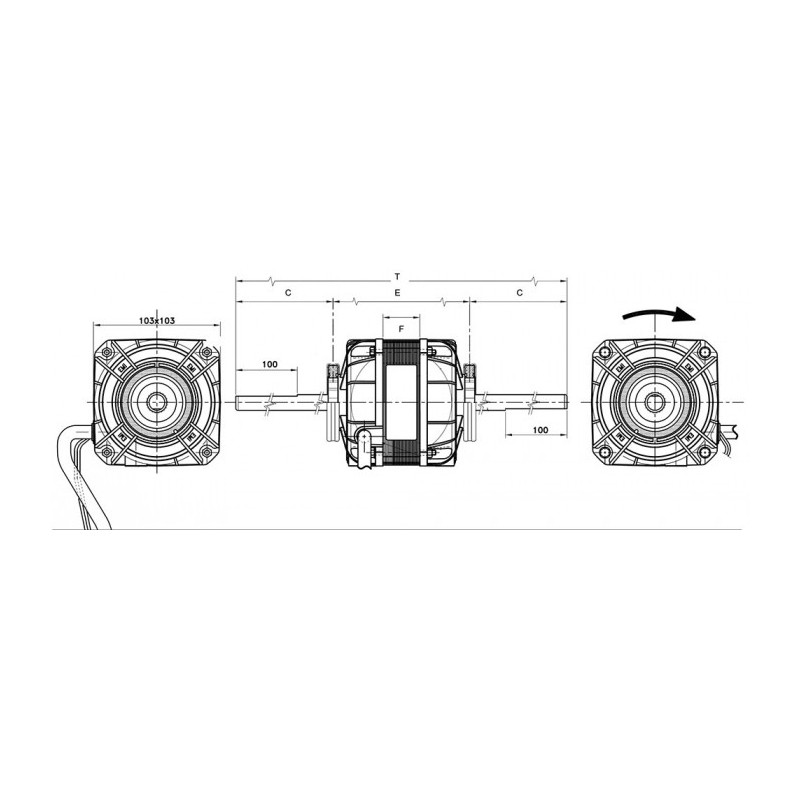 Moteur 104B-3060/1Q
