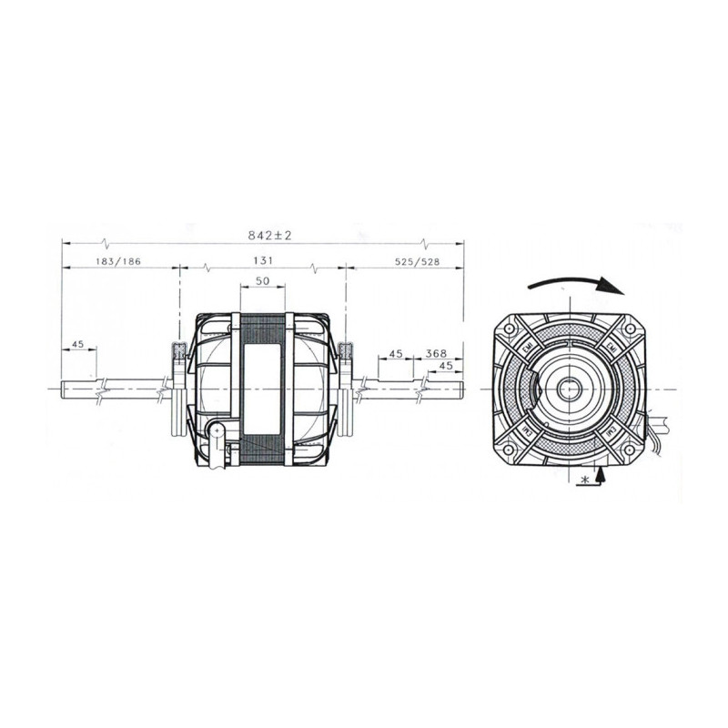Moteur 106B-5072/4Q