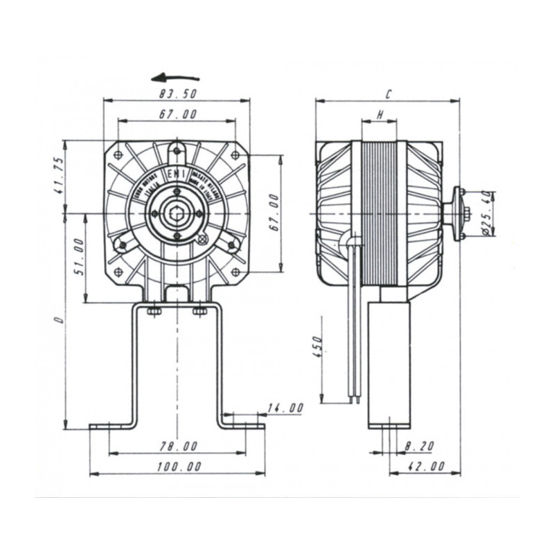 Moteur 82D-4534/42