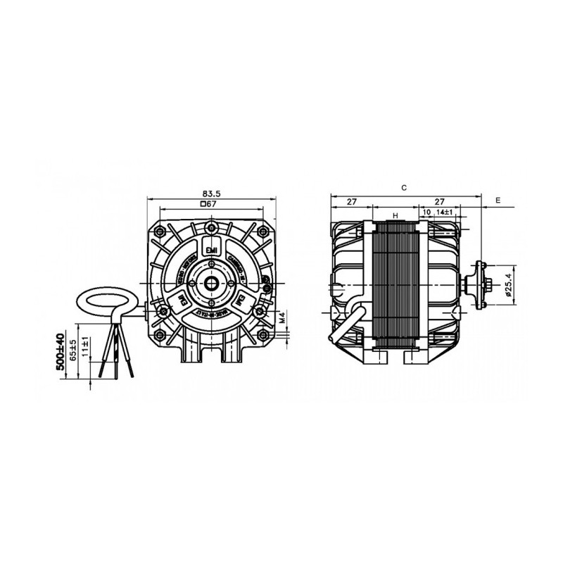 Moteur 83-2030/1