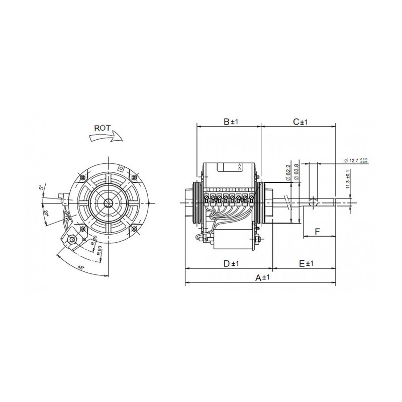 Moteur 84072469010 SA HORAIRE