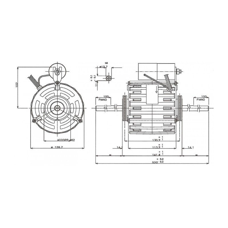 Moteur électrique 11033605