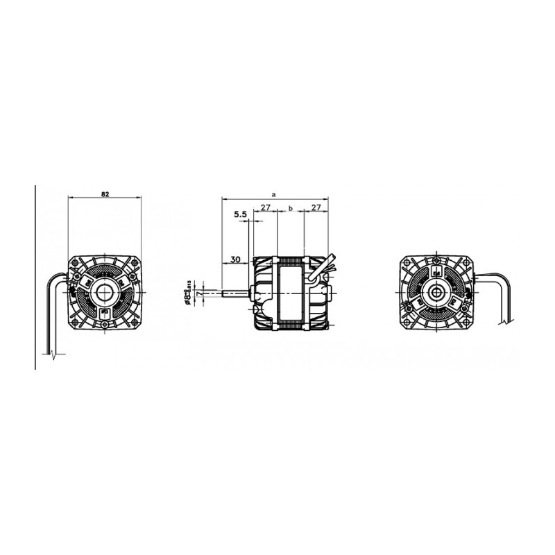 Moteur électrique 83M 3 3010/1