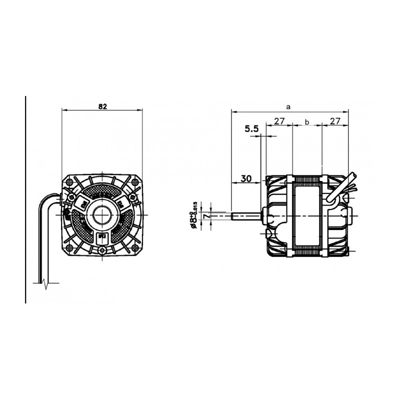 Moteur électrique 83M 3 4020/1