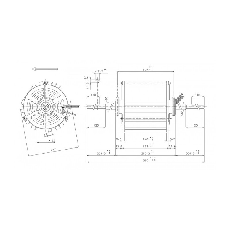 Moteur électrique B006500