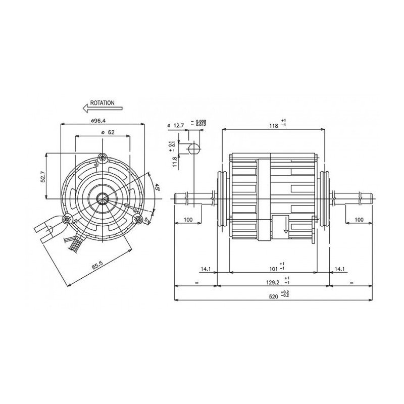 Moteur électrique C012600