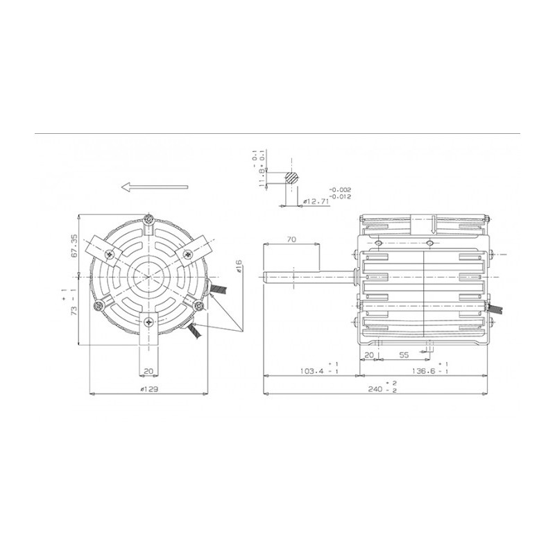 Moteur électrique E002600