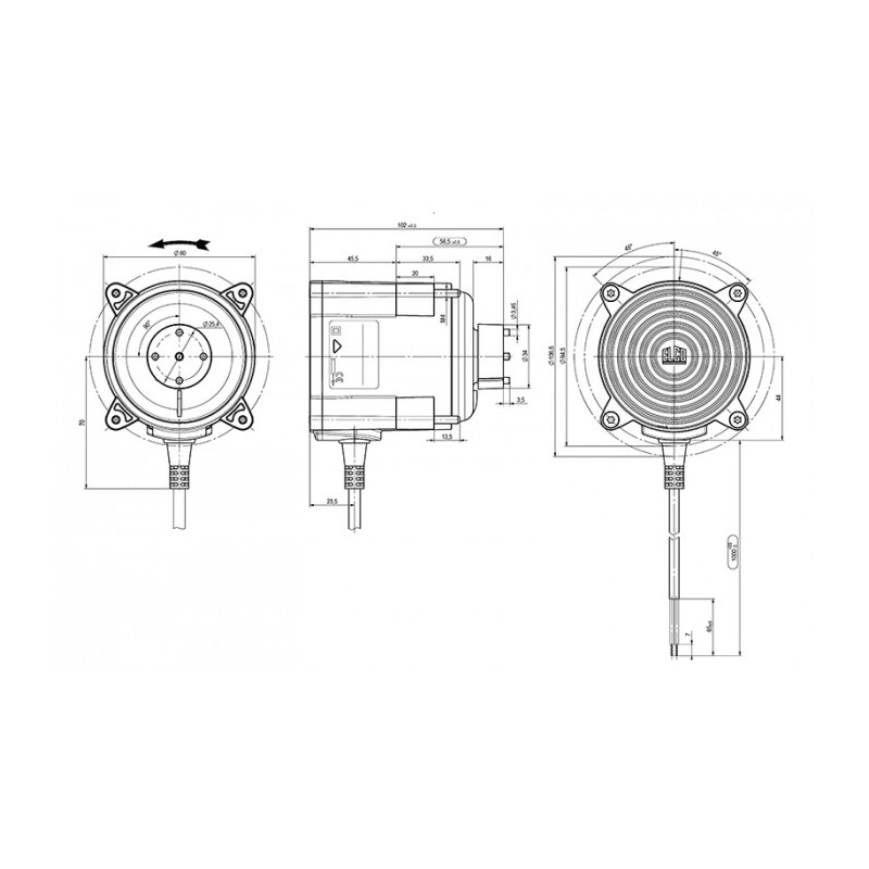 Moteur électrique ECM 20-25.C1M.VL.HA