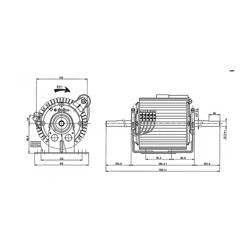 Moteur électrique K48430 CO5907