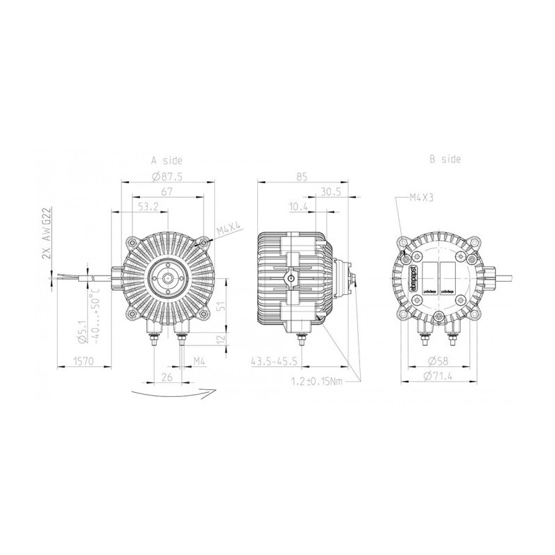 Moteur iQC3612